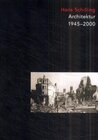 Buchcover Architektur 1945-2000