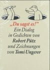 Buchcover Robert Pütz & Tomi Ungerer. "Du sagst es!"