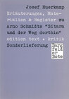 Buchcover Erläuterungen, Materialien & Register zu Arno Schmidts "Sitara und der Weg dorthin"