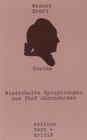 Buchcover Goethe