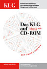 Buchcover KLG auf CD-ROM