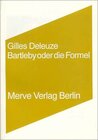 Buchcover Bartleby oder Die Formel