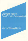 Buchcover Das Prinzip Grausamkeit