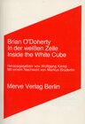Buchcover In der weissen Zelle /Inside the White Cube