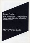 Buchcover Six American Composers