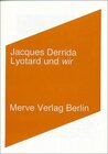 Buchcover Lyotard und wir