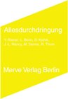 Buchcover Allesdurchdringung