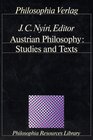 Buchcover Austrian Philosophy