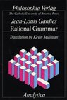 Buchcover Rational Grammar