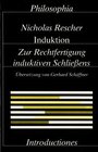 Buchcover Induktion. Zur Rechtfertigung induktiven Schliessens / Induktion
