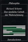 Buchcover Der sinnliche Gehalt der Wahrnehmung