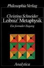 Buchcover Leibniz Metaphysik