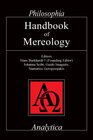 Buchcover Handbook of Mereology