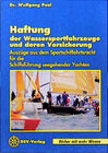 Buchcover Haftung der Wassersportfahrzeuge und deren Versicherung