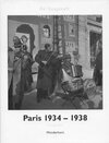 Buchcover Paris 1934-1938