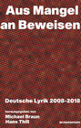 Buchcover Aus Mangel an Beweisen