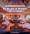 Buchcover Wohndesign in Blau & Weiss