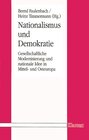 Buchcover Nationalismus und Demokratie