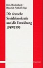 Buchcover Die deutsche Sozialdemokratie und die Umwälzung 1989/90
