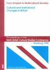 Buchcover From Empire to Multicultural Society: Cultural and Institutional Changes in Britain