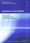 Buchcover Funktionen von Literatur