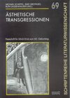 Buchcover Ästhetische Transgressionen