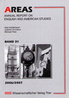 Buchcover AREAS - Annual Report on English and American Studies