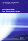 Buchcover Gattungstheorie und Gattungsgeschichte