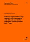 Buchcover Entwicklung eines leistungsfähigen Prognosesystems unter Einsatz künstlicher Intelligenz am Beispiel des DAX-Future