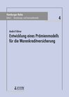 Buchcover Entwicklung eines Prämienmodells für die Warenkreditversicherung