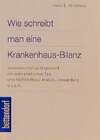Buchcover Wie schreibt man eine Krankenhaus-Bilanz