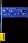 Buchcover Who is Who - Land und Leute in Europa