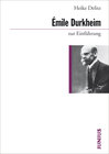 Buchcover Émile Durkheim zur Einführung