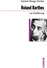 Buchcover Roland Barthes zur Einführung