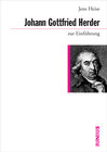 Buchcover Johann Gottfried Herder zur Einführung