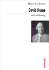 Buchcover David Hume zur Einführung