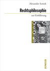 Buchcover Rechtsphilosophie zur Einführung