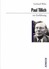 Buchcover Paul Tillich zur Einführung