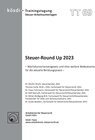Buchcover Steuer-Round Up 2023