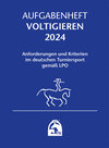 Buchcover Aufgabenheft – Voltigieren 2024