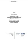 Buchcover Implementing ECVET: crediting, recognition and transfer of learning outcomes between European target stipulations and na