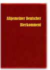 Buchcover Allgemeiner Deutscher Bierkomment