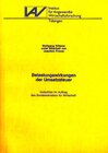 Buchcover Belastungswirkungen der Umsatzsteuer