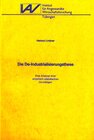 Buchcover Die De-Industrialisierungsthese