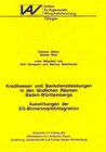 Buchcover Kreditwesen und Bankdienstleistungen in den ländlichen Räumen Baden-Württembergs