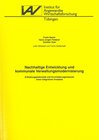 Buchcover Nachhaltige Entwicklung und kommunale Verwaltungsmodernisierung