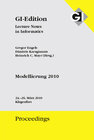 Buchcover GI Edition Proceedings Band 161 Modellierung 2010