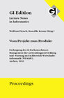 Buchcover GI Edition Proceedings Band 178 Vom Projekt zum Produkt