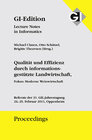 Buchcover GI Edition Proceedings Band 181 Qualität und Effizienz durch informationsgestütze Landwirtschaft
