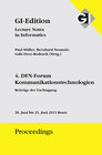 Buchcover GI Edition Proceedings Band 187 4. DFN-Forum - Kommunikationstechnologien